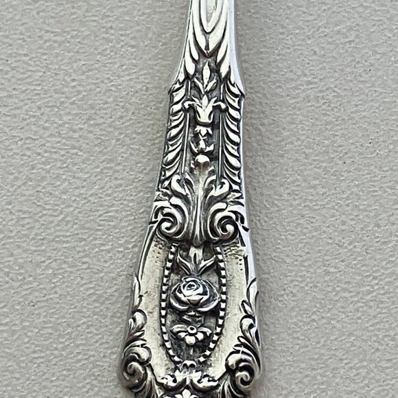 Vintage Wallace Sterling salt spon. - Picture 8 of 8